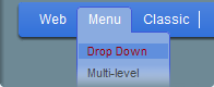 Adobe Style Menu